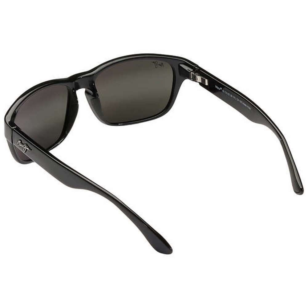 Maui Jim Mixed Plate 721-02 Black Grey Polarized Sunglasses - Picture 3 of 3